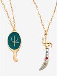 Sailor Moon Sailor Neptune & Sailor Uranus Best Friend Necklace Set, , alternate