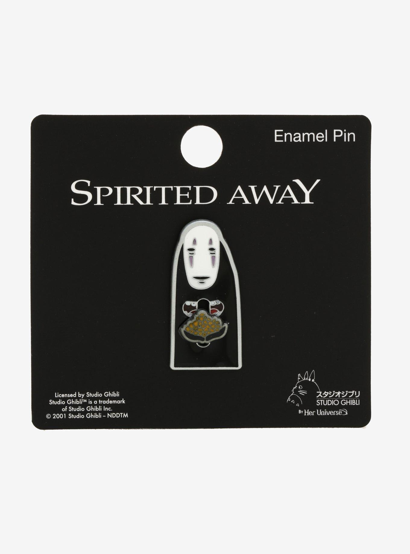 Studio Ghibli Spirited Away No-Face Slider Enamel Pin, , alternate