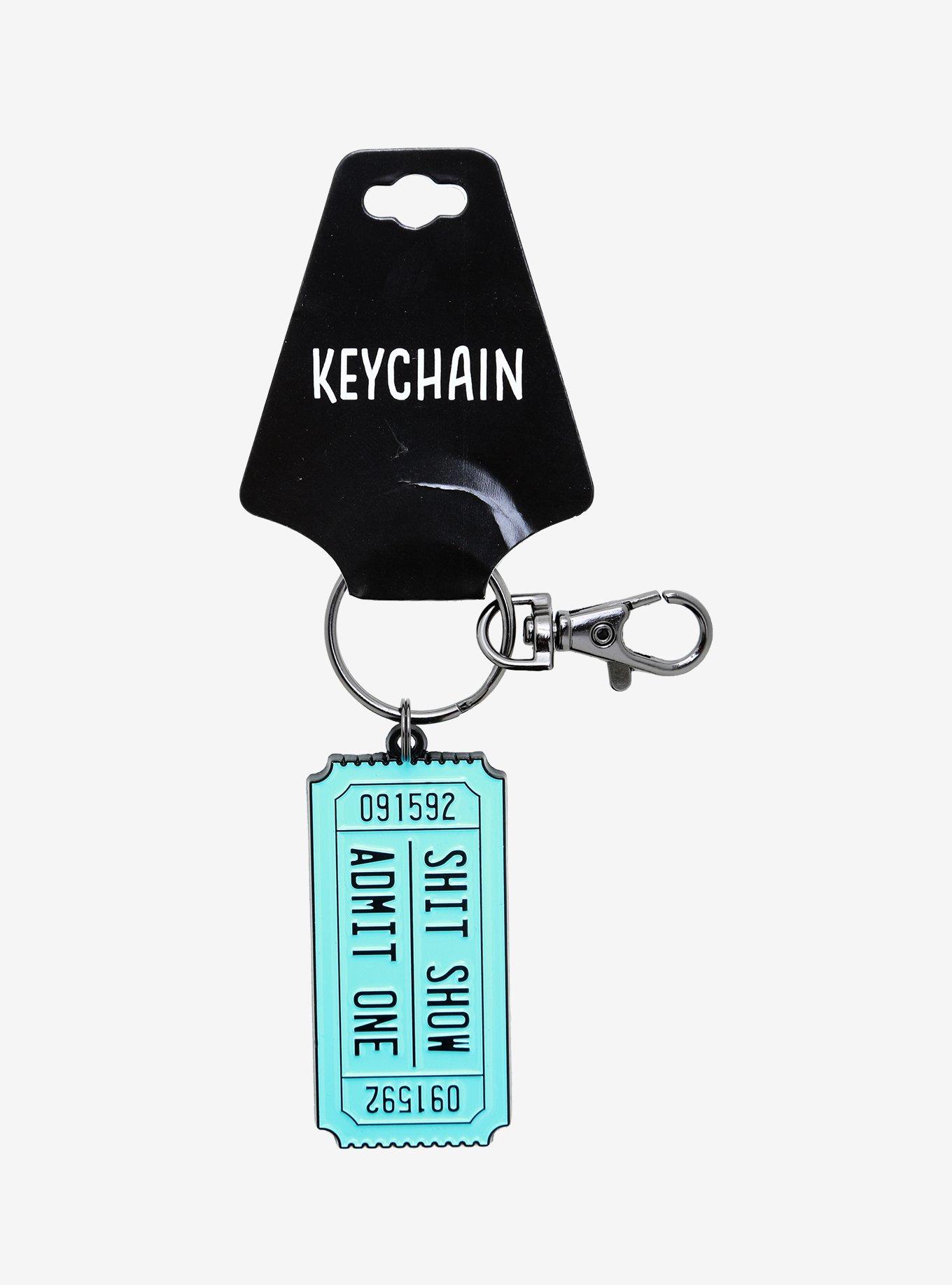 Sh*T Show Admit One Key Chain, , alternate