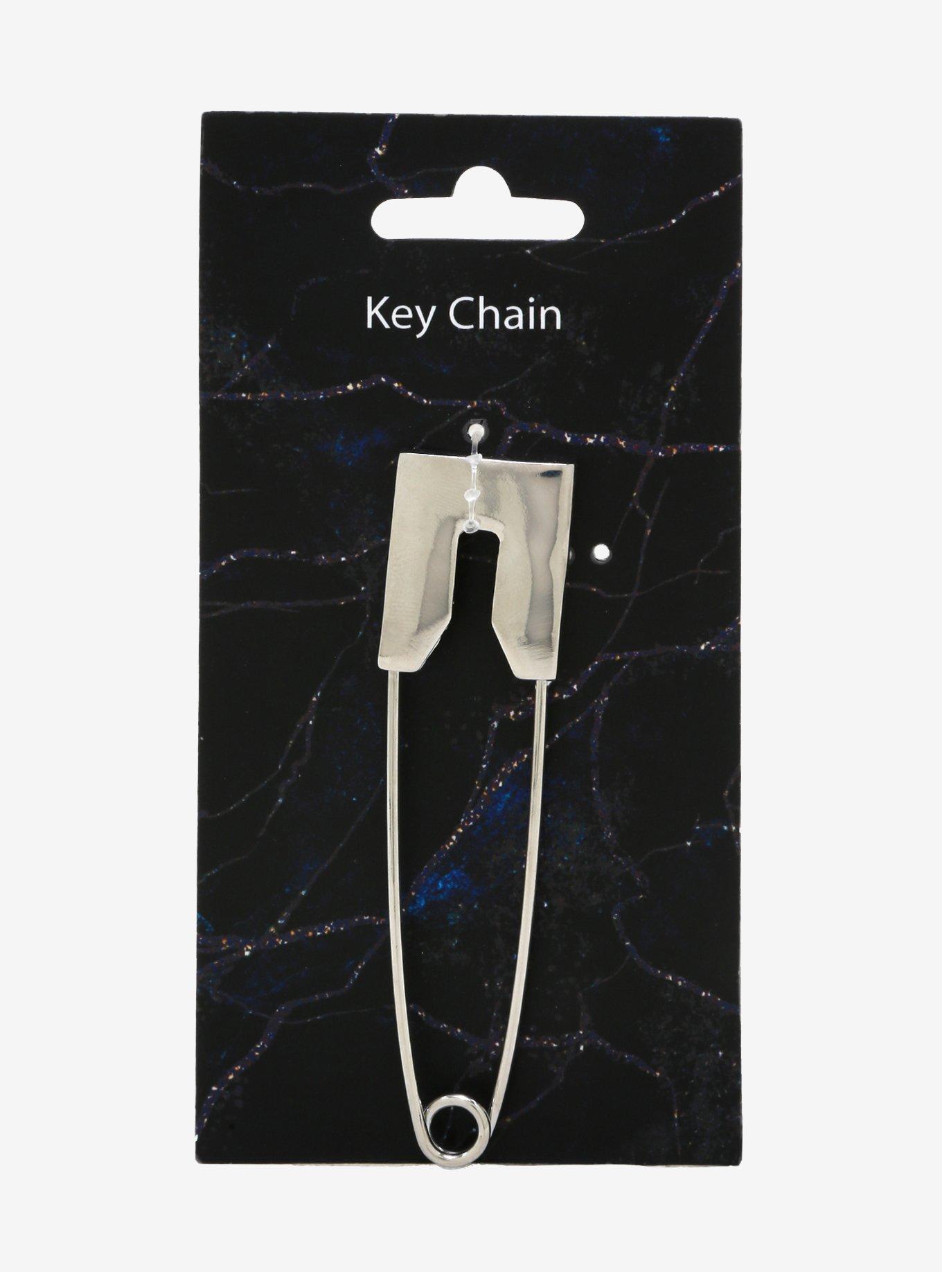 Safety Pin Key Chain, , alternate