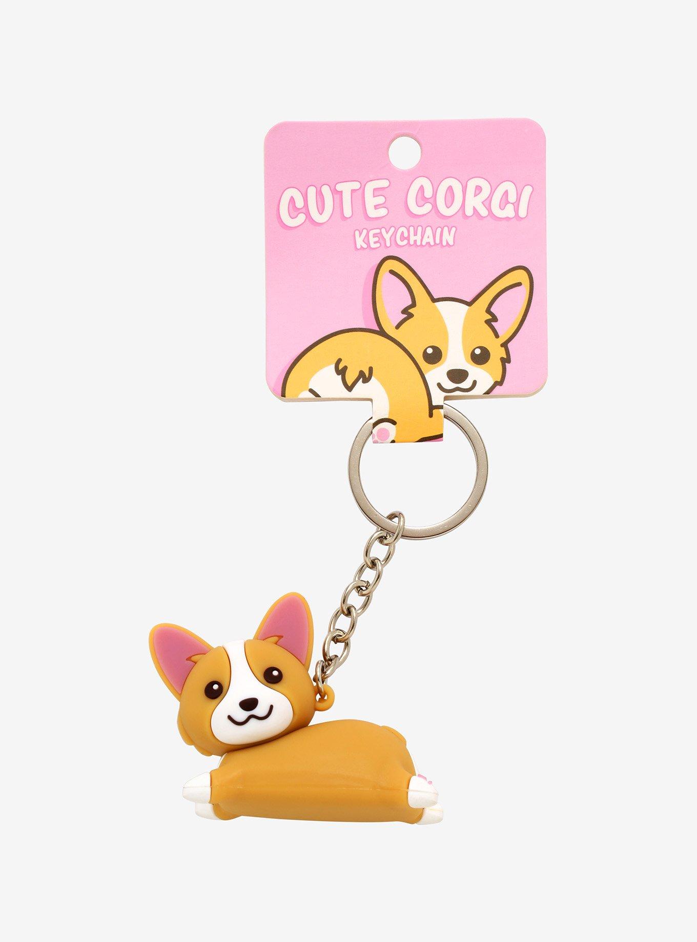 Corgi 3D Key Chain, , alternate