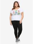 Disney Lilo & Stitch Hawaii Flowers Girls T-Shirt Plus Size, MULTI, alternate