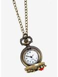Alice In Wonderland Pocket Watch Necklace, , alternate