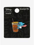 Disney Lilo & Stitch Glitter Boba Enamel Pin, , alternate