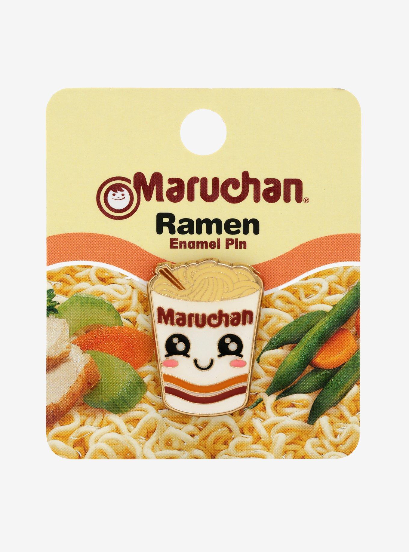 Maruchan Chibi Ramen Cup Enamel Pin, , alternate