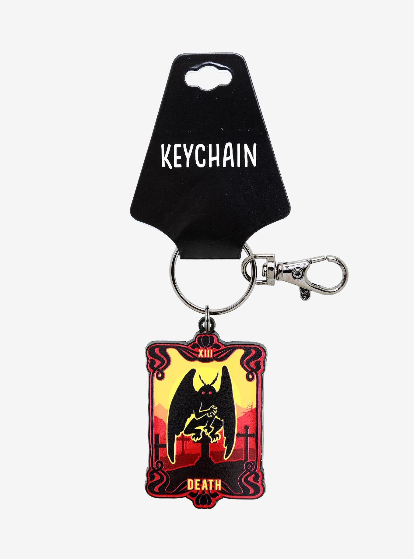 Death Tarot Card Key Chain, , alternate