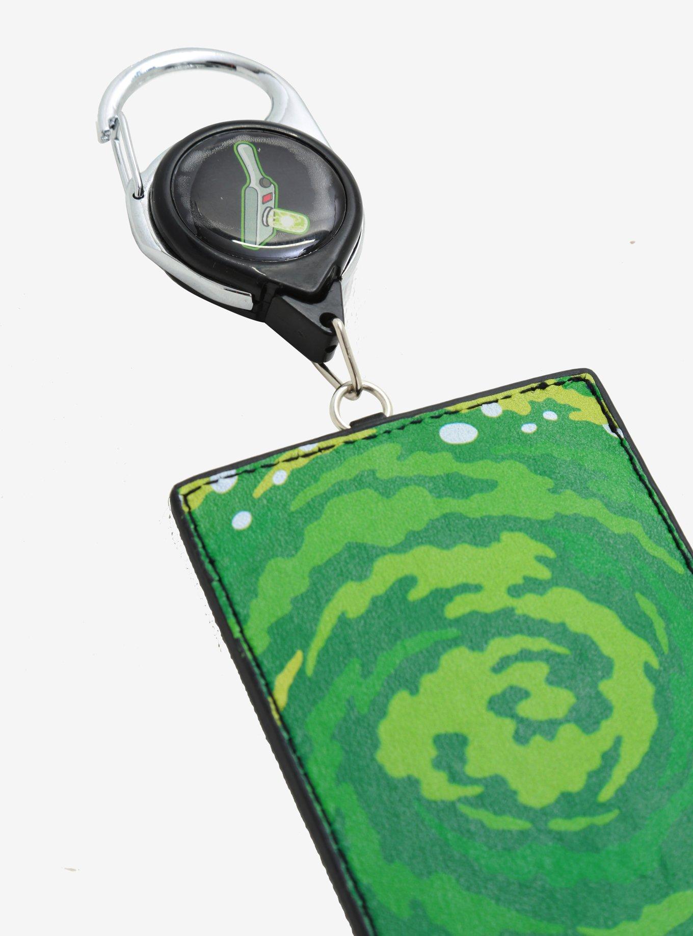 Rick And Morty Portal Retractable Lanyard, , alternate