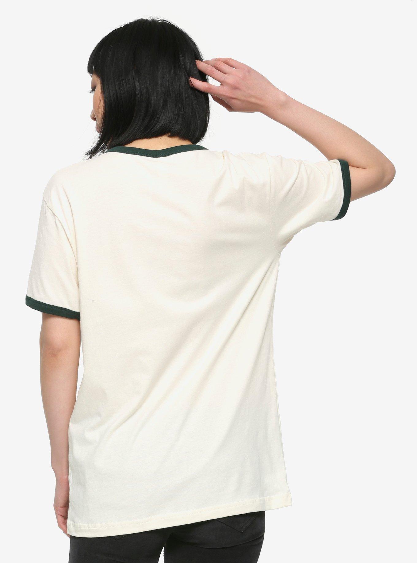 Star Wars Ewokin' Around the Christmas Tree Women's Ringer T-Shirt - BoxLunch Exclusive, MULTI, alternate