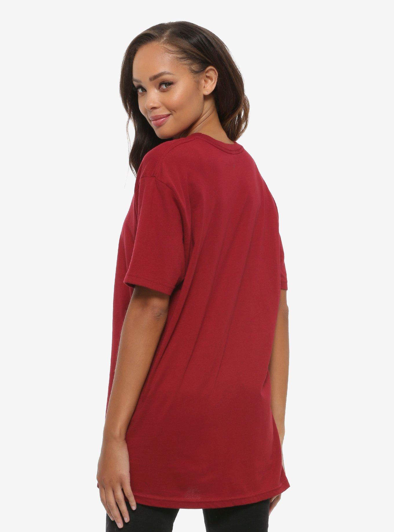 Disney Winnie the Pooh Hunny Heart Women's T-Shirt - BoxLunch Exclusive, RED, alternate