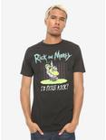 Rick And Morty Pickle Rick Metal Portal T-Shirt, MULTI, alternate