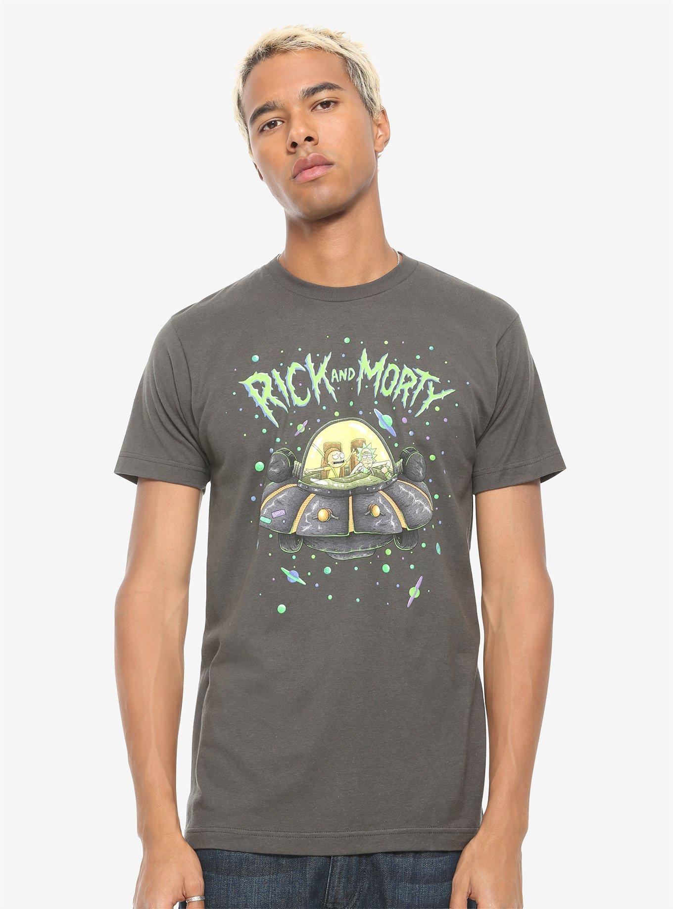Rick And Morty SpaceShip T-Shirt, MULTI, alternate