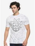 Rick And Morty Most Wanted Tie-Dye T-Shirt, BLACK, alternate