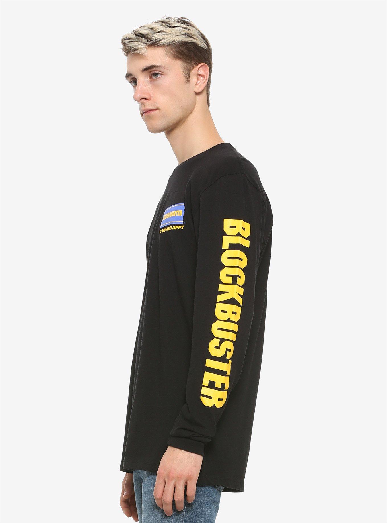 Blockbuster Logo Long-Sleeve T-Shirt, BLACK, alternate