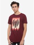 Fire Emblem: Three Houses Black Eagles T-Shirt, RED, alternate