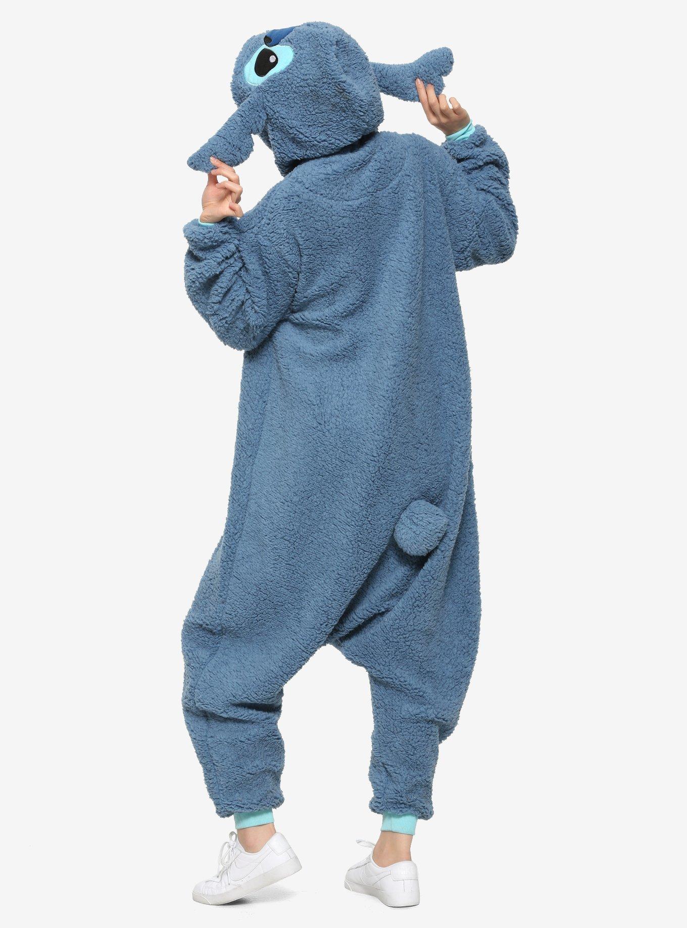 Disney Lilo & Stitch Kigurumi Pajama, BLUE, alternate