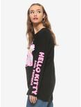 Sanrio Hello Kitty and Friends Sweet Treats Women's Long Sleeve T-Shirt - BoxLunch Exclusive, BLACK, alternate