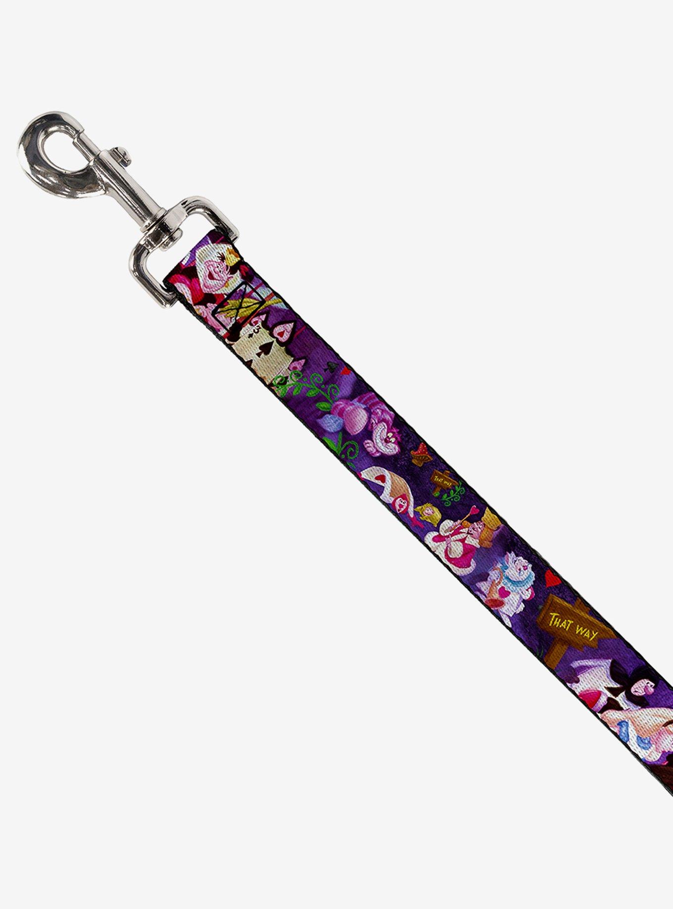 Disney Alice in Wonderland Dog Leash Alice the Queen of Hearts Scenes 6 Ft, , hi-res