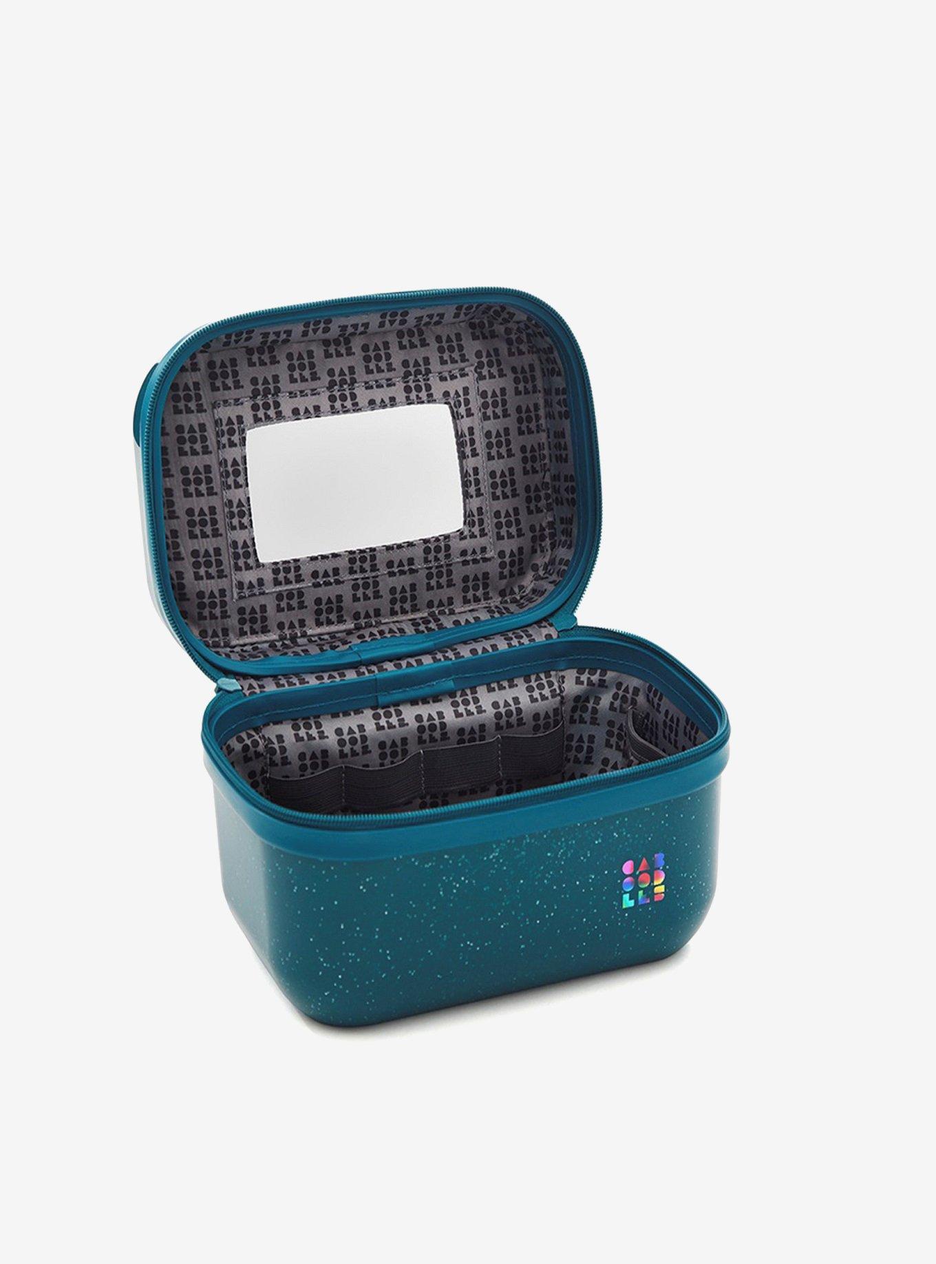 Caboodle Voyager Train Case Teal, , alternate