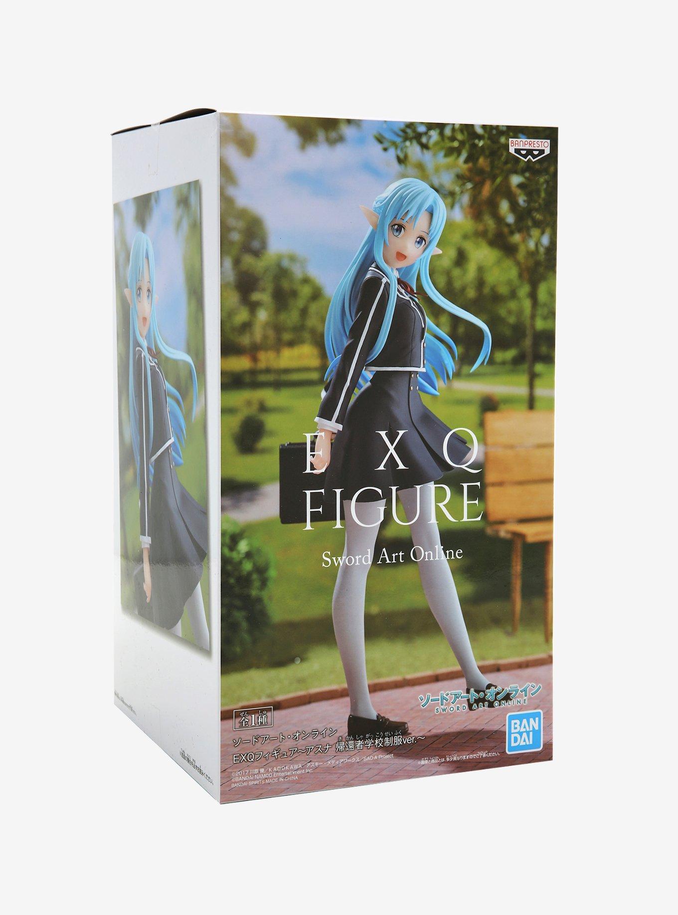 Banpresto Sword Art Online EXQ Asuna (School Uniform Ver.) Collectible Figure, , alternate