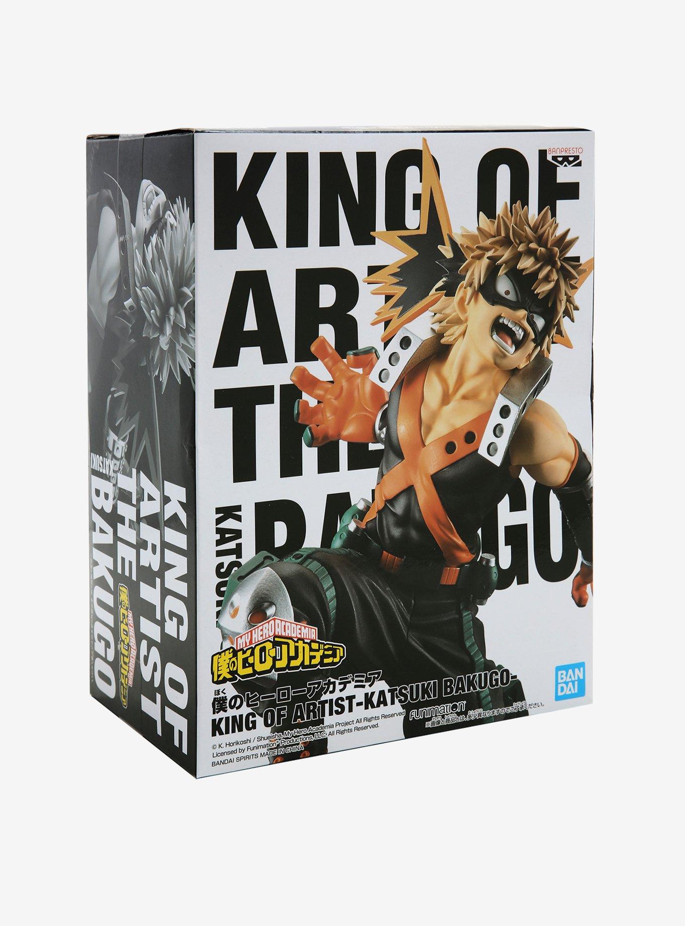 Banpresto My Hero Academia King of Artist Katsuki Bakugo Collectible Figure, , alternate