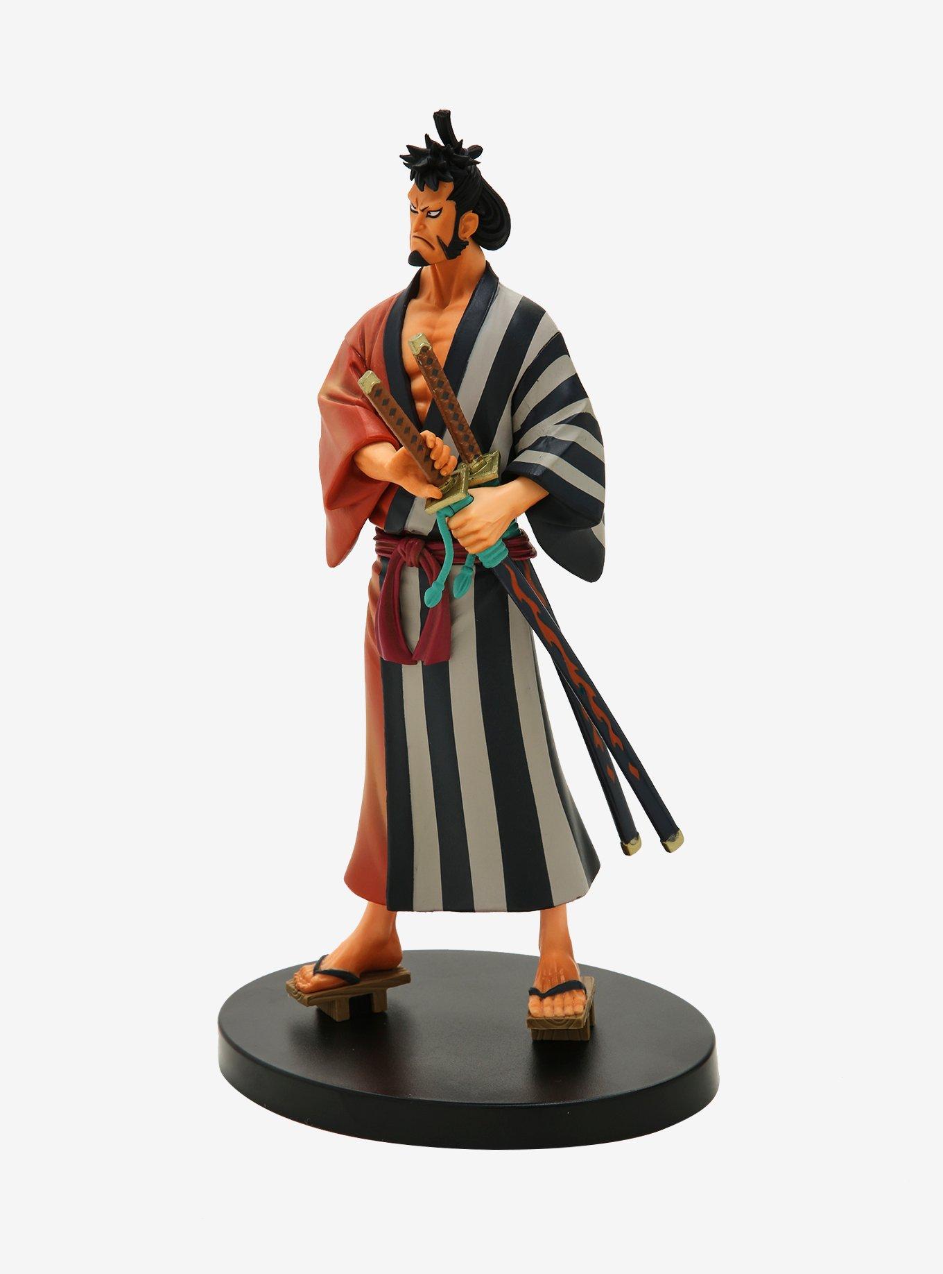 Banpresto One Piece DXF Grandline Men Wano Country Vol.4 Kin'emon Collectible Figure, , alternate