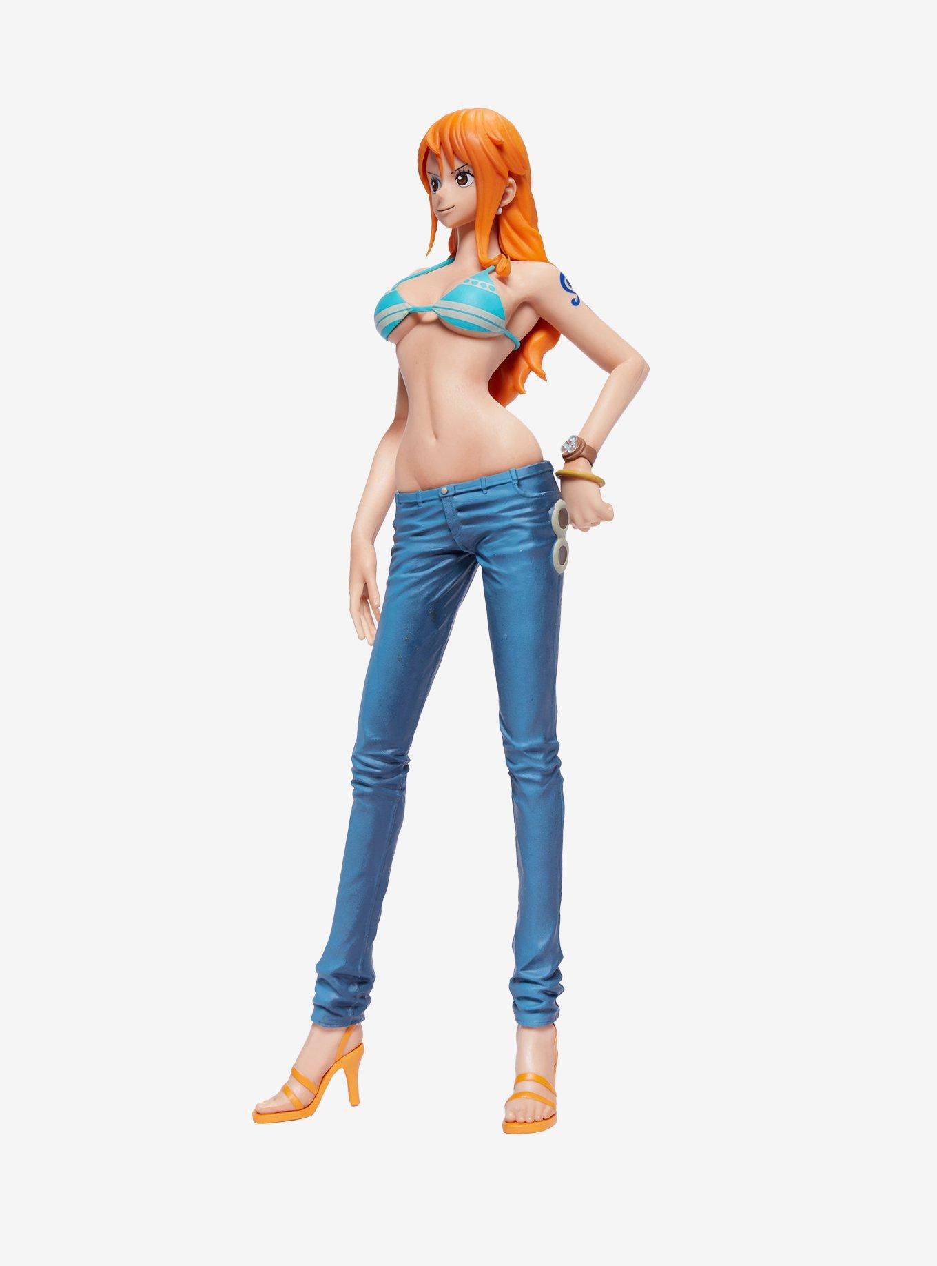 Banpresto One Piece Grandista The Grandline Lady Nami Collectible Figure, , alternate