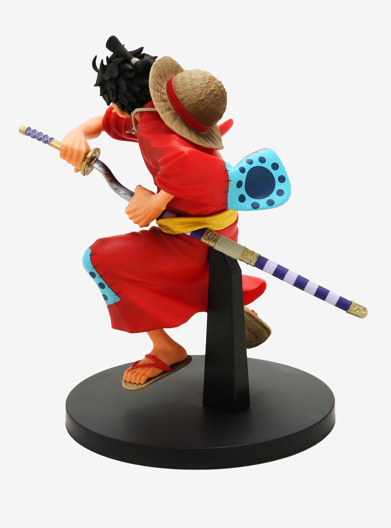 Banpresto One Piece King of Artist Monkey D. Luffy (Wano Country) Collectible Figure, , alternate