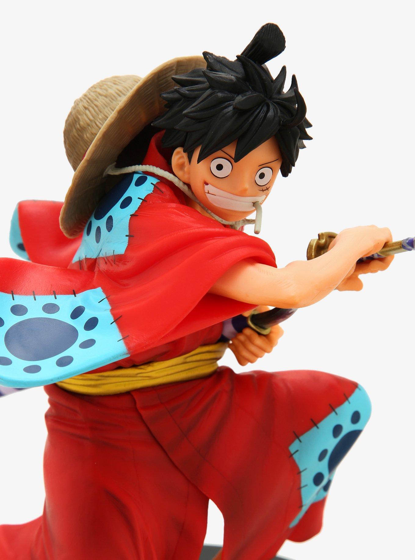 Banpresto One Piece King of Artist Monkey D. Luffy (Wano Country) Collectible Figure, , alternate