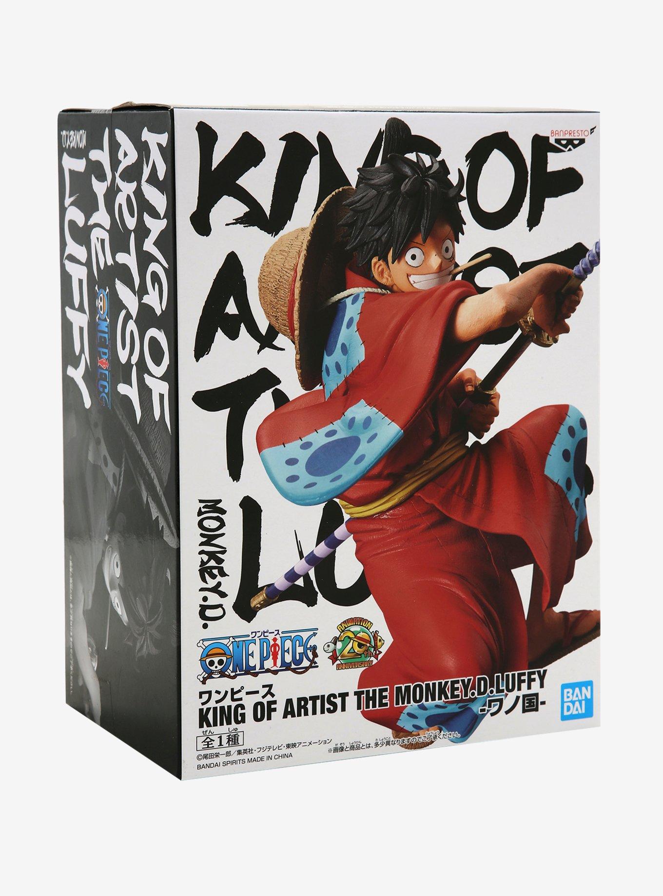 Banpresto One Piece King of Artist Monkey D. Luffy (Wano Country) Collectible Figure, , alternate
