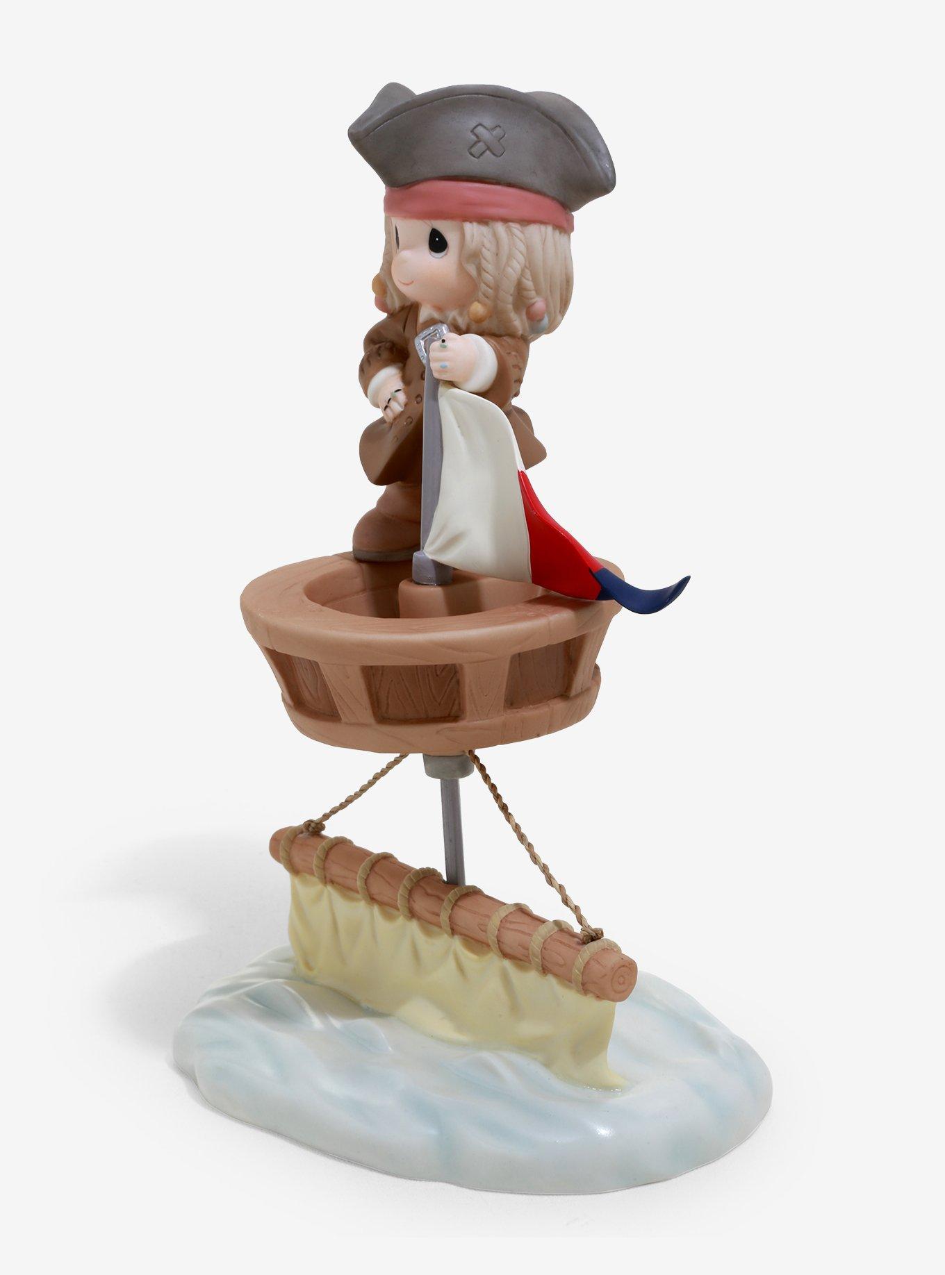Precious Moments Disney Pirates Of The Caribbean Jack Sparrow Figurine I’d Be Sunk Without You Figurine, , alternate