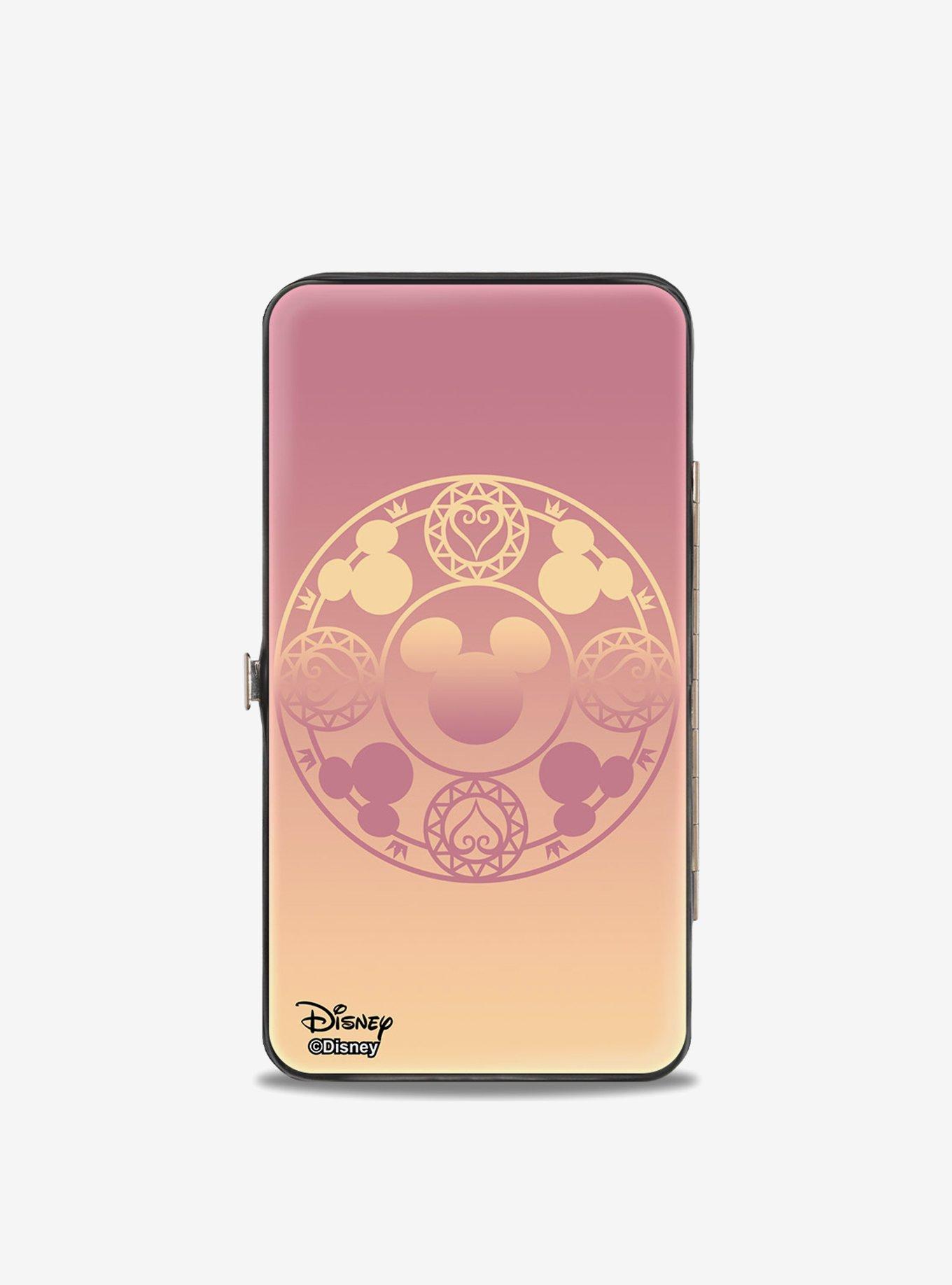 Disney Kingdom Hearts II 6 Character Group Pose Castle Pinks Hinged Wallet, , alternate