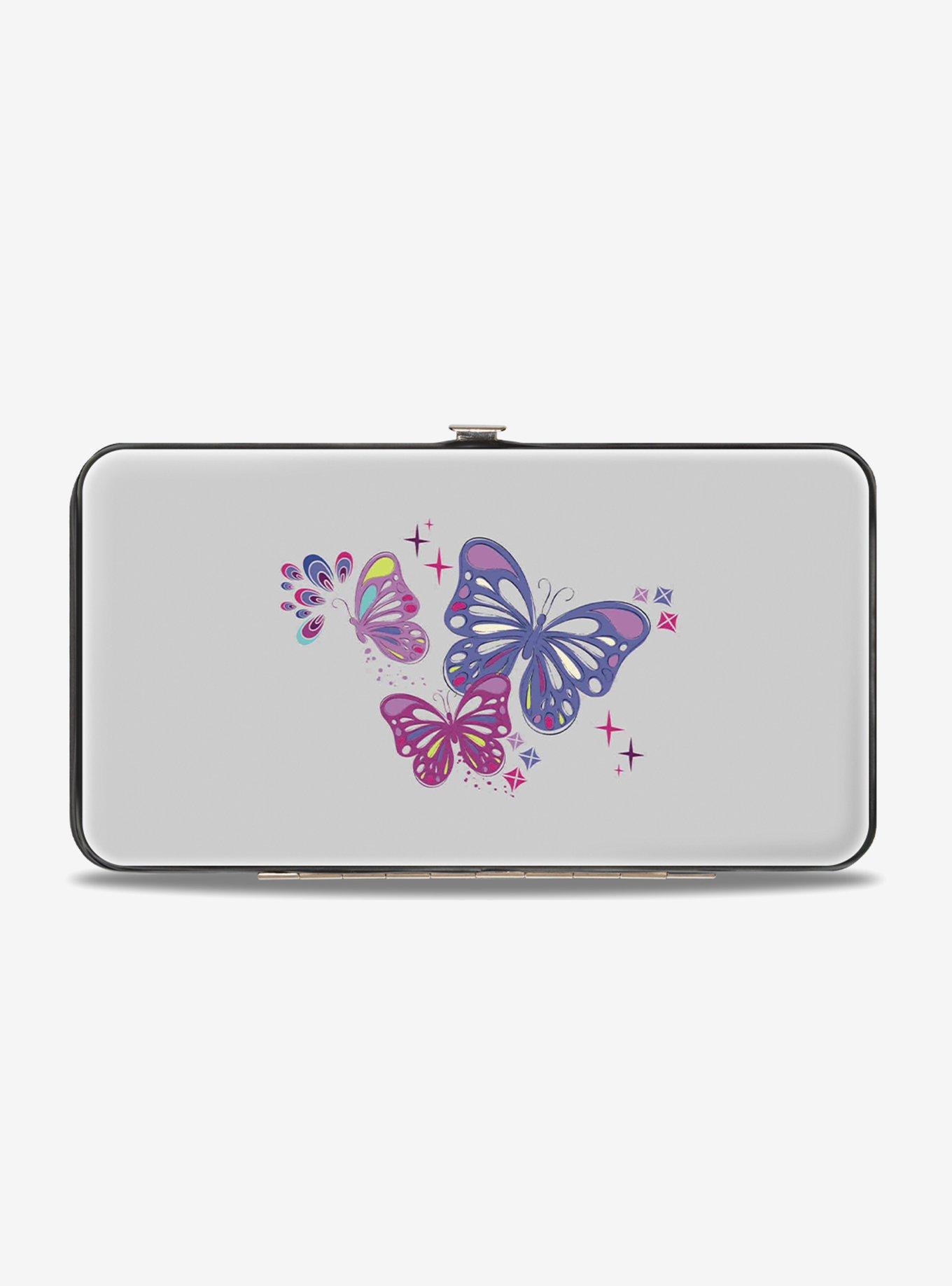 Disney Tinker Bell Over Shoulder Pose Sketch Hinged Wallet, , hi-res