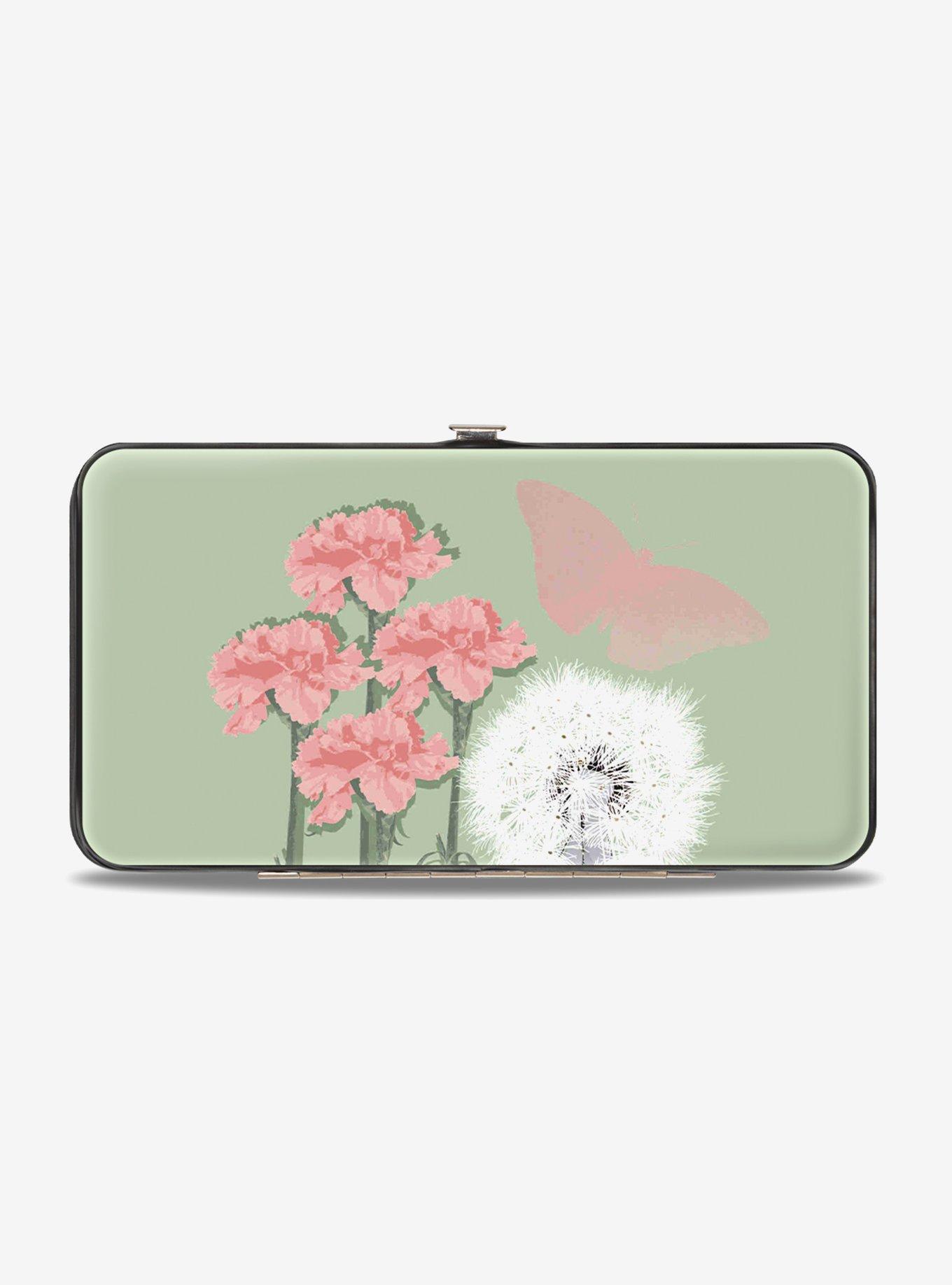 Disney Tinker Bell Tink Sketch Carnations Dandelions Hinged Wallet, , alternate