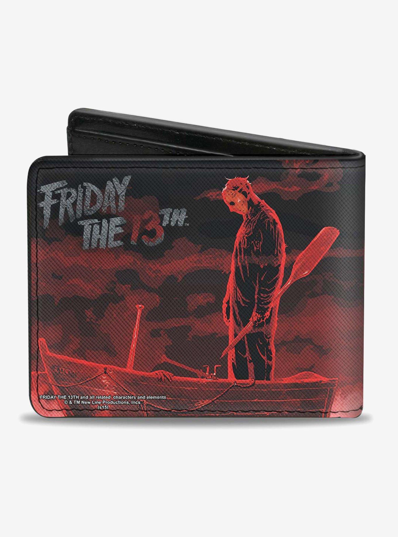 Friday The 13th Jason Boat Murder Bi-Fold Wallet, , hi-res