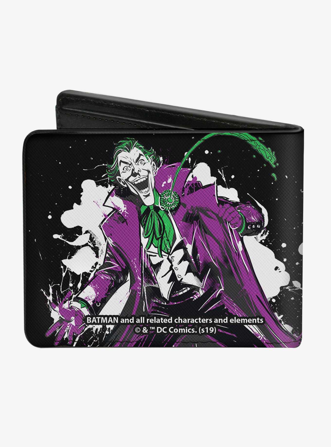 DC Comics Joker The Clown Prince Bi-Fold Wallet, , hi-res