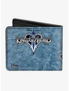 Disney Kingdom Hearts II Final Form Sora Pose Logo Keyblades Bi-Fold Wallet, , hi-res