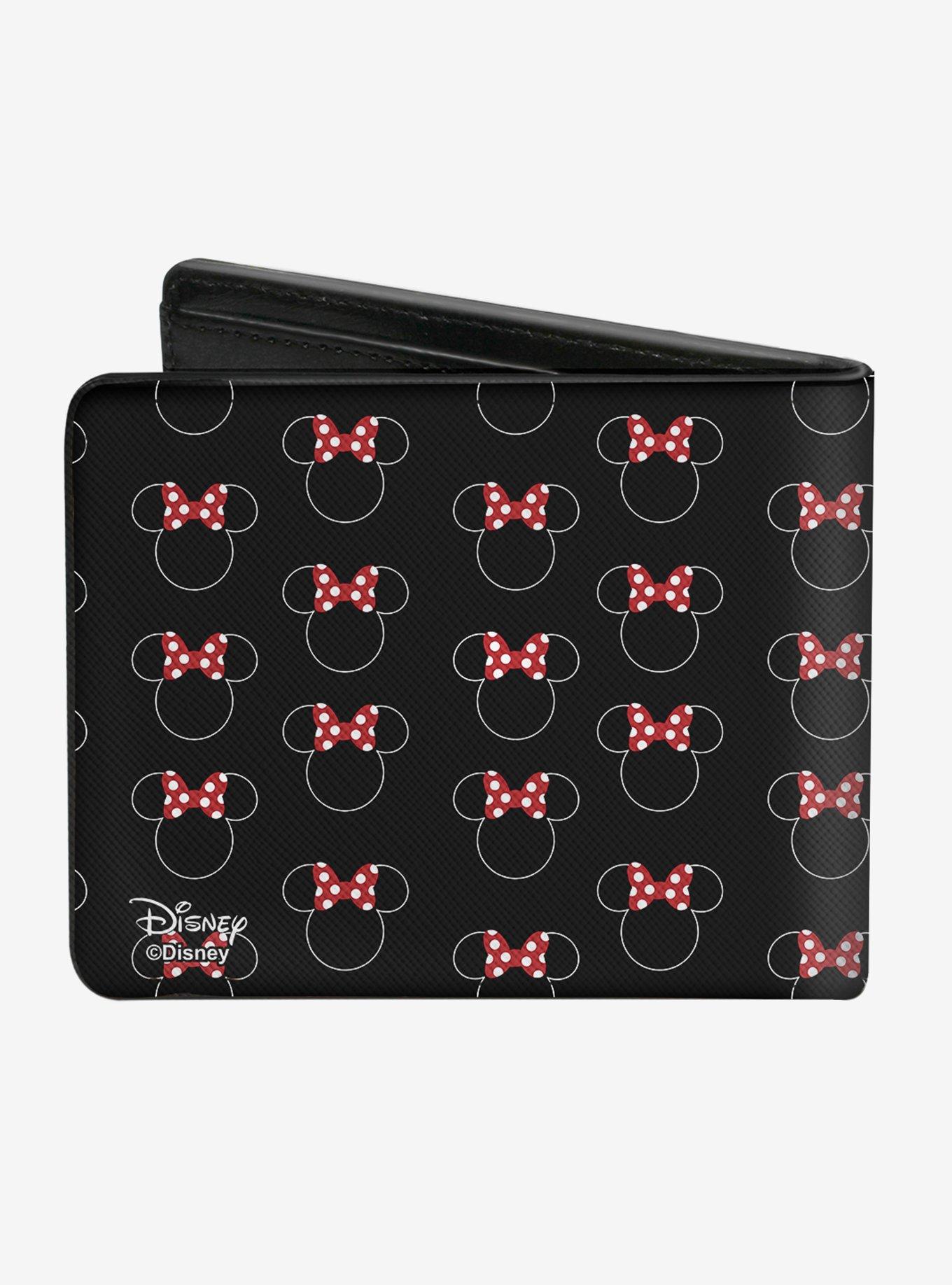 Disney Minnie Mouse Icon Monogram Banner Bi-Fold Wallet