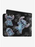Disney Lilo & Stitch Hibiscus Stitch Sketch Bi-Fold Wallet, , alternate