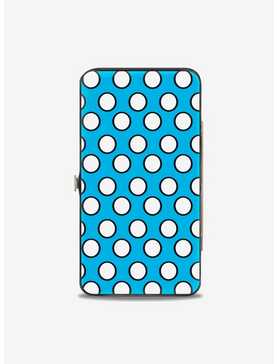 Disney Minnie Mouse Smiling Pose Dots Hinged Wallet, , hi-res