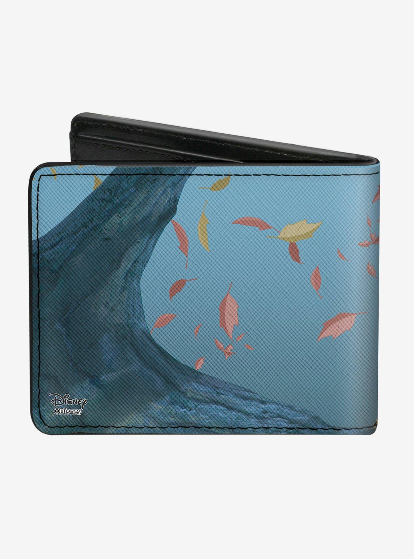 Disney Pocahontas Meeko Compass Pose Bi-Fold Wallet, , alternate