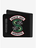 Riverdale South Side Serpents Patch Bi-Fold Wallet , , alternate