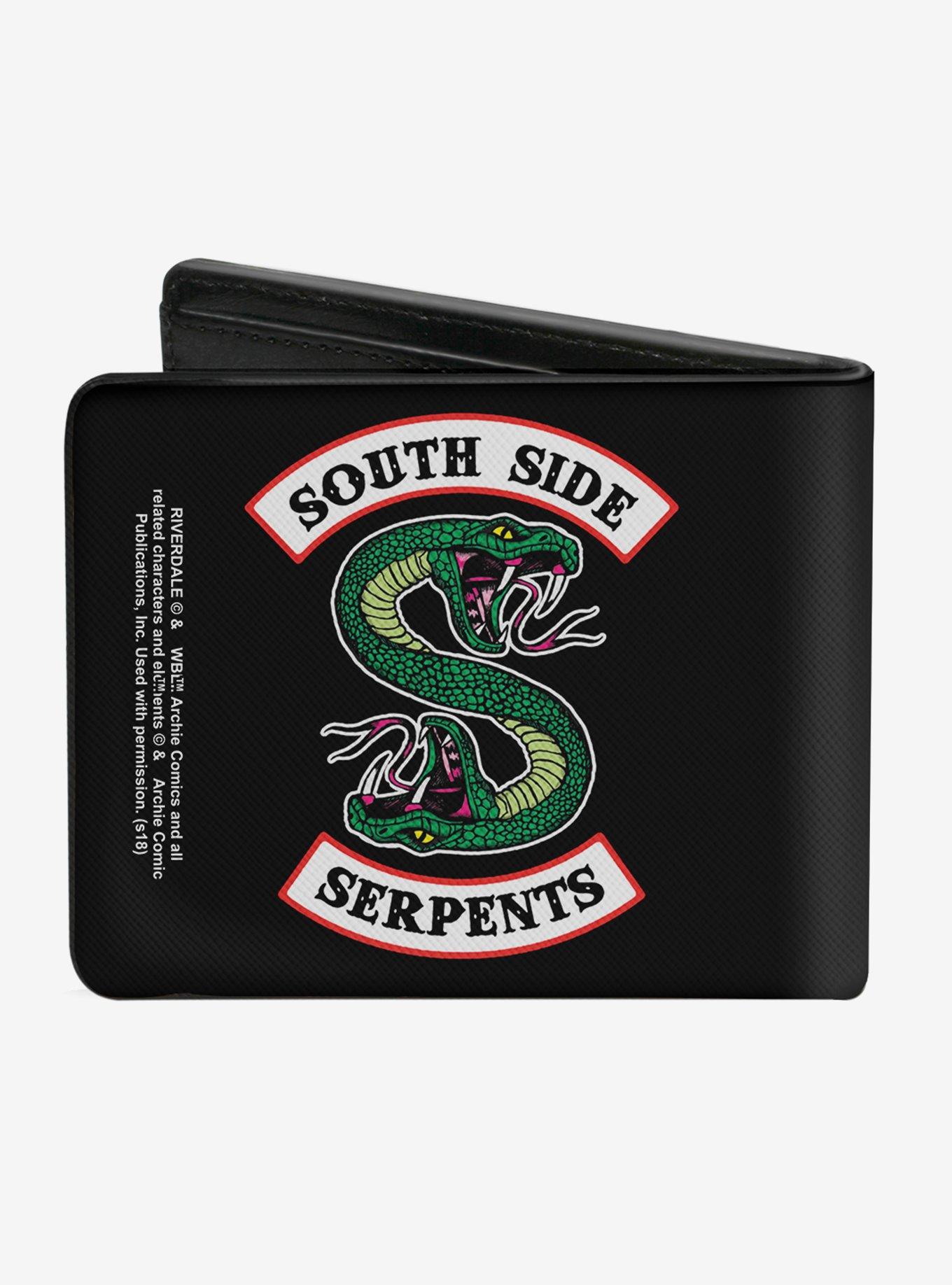 Riverdale South Side Serpents Patch Bi-Fold Wallet, , hi-res