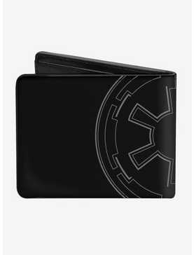 Star Wars Aurebesh Dark Side Galactic Empire Insignia Bi-Fold Wallet, , hi-res