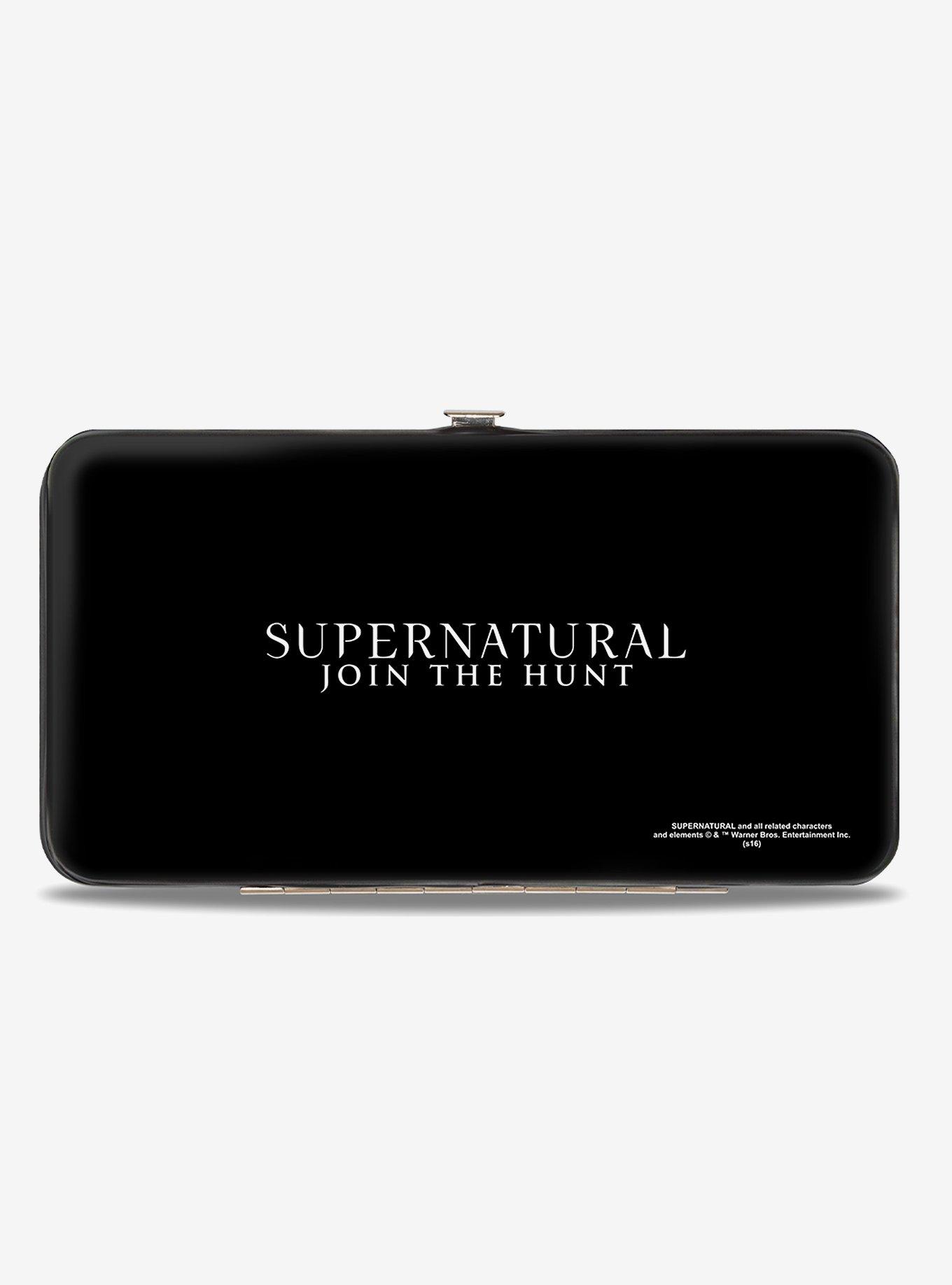 Supernatural Dean Smiling Pie Galaxy Hinged Wallet, , alternate