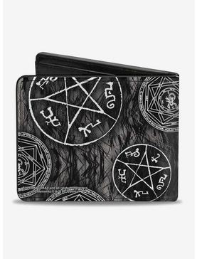 Supernatural Devils Trap Pentagrams  Bi-Fold Wallet, , hi-res