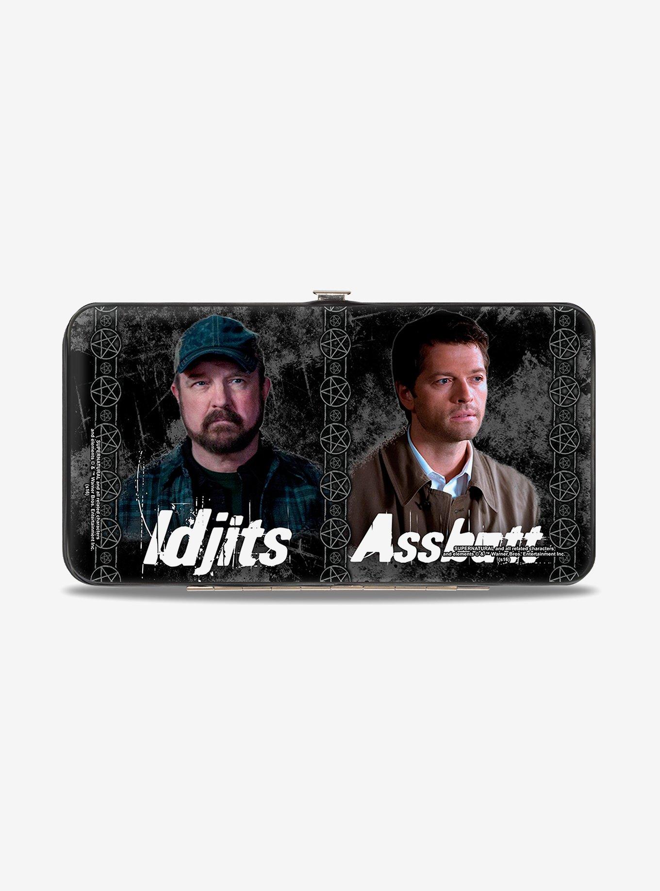 Supernatural Four Characters Hinged Wallet, , hi-res