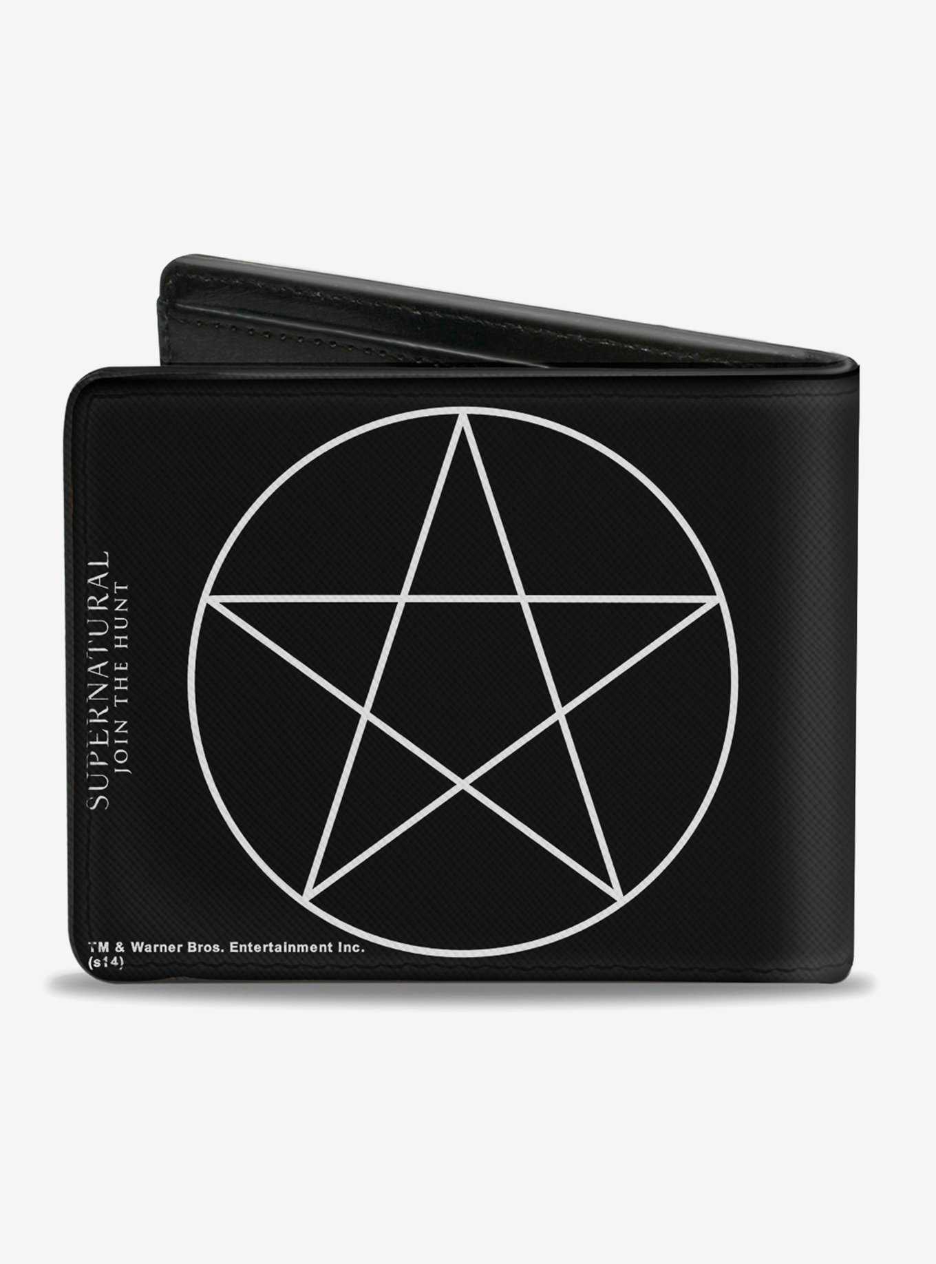 Supernatural Pentagram Bi-Fold Wallet, , hi-res