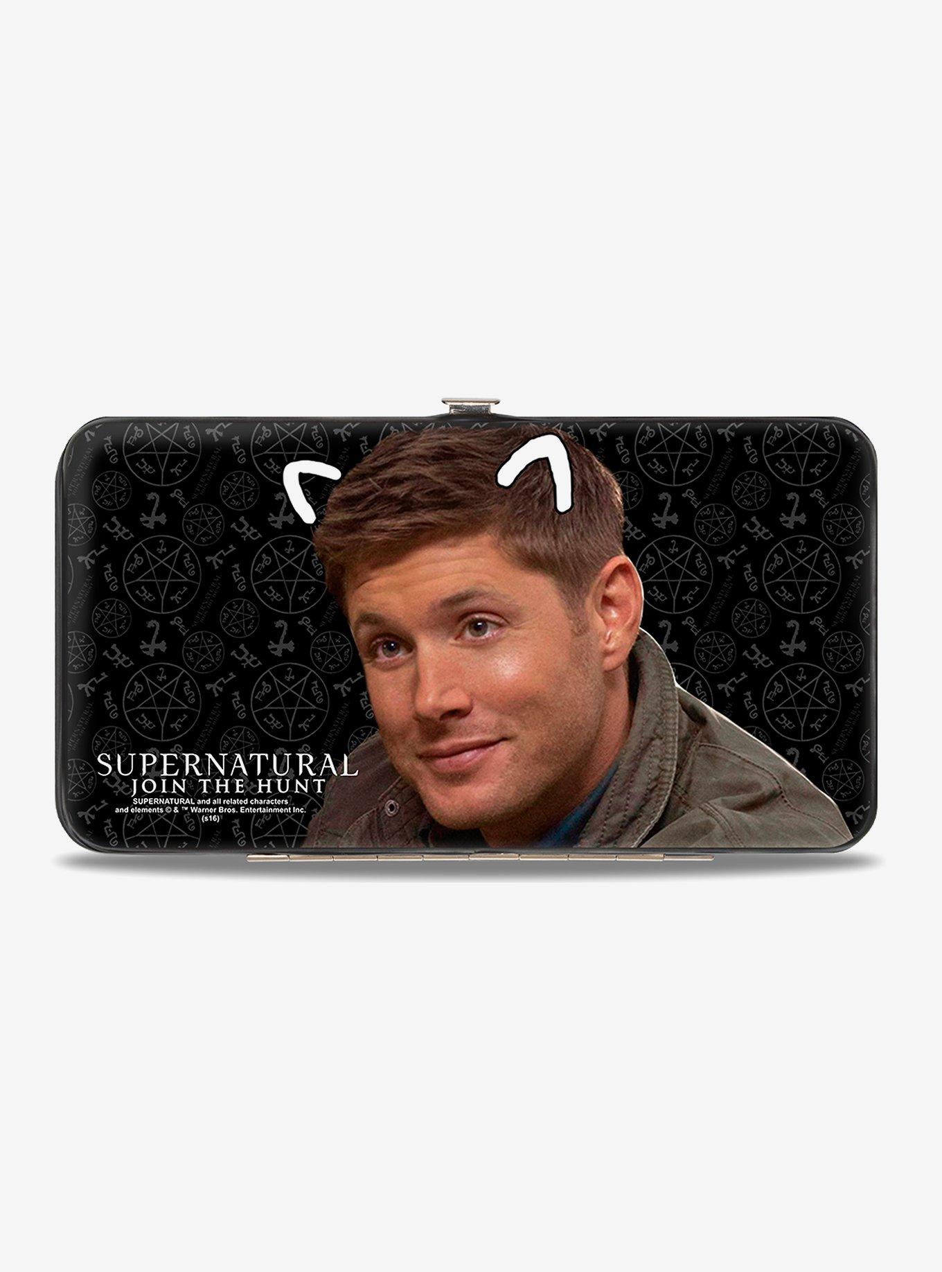 Supernatural Sam Moose Dean Squirrel Poses Hinged Wallet, , alternate