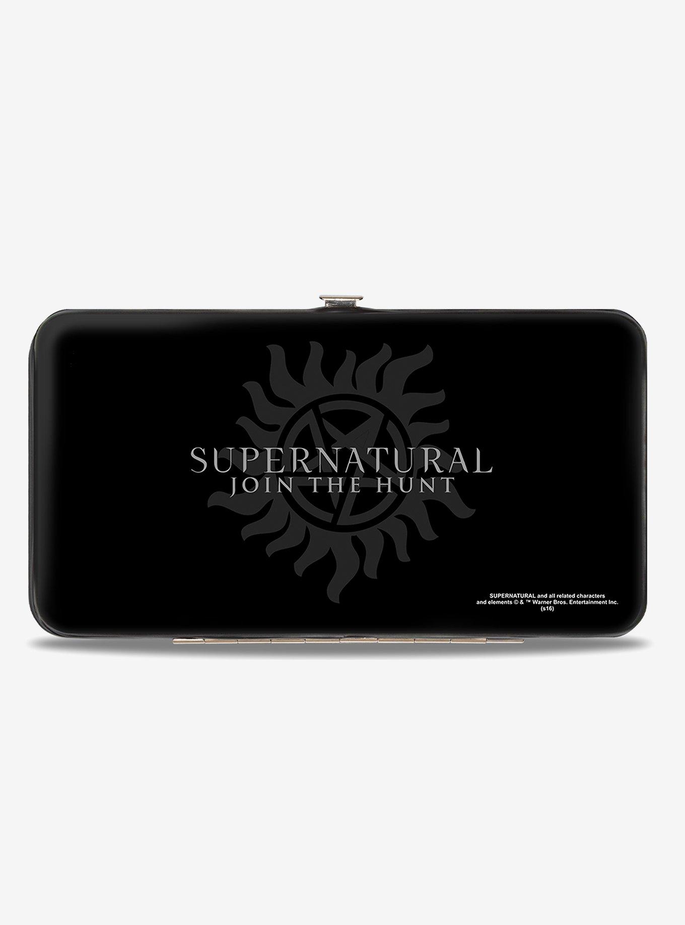 Supernatural Winchester Brothers Close Up Hinged Wallet