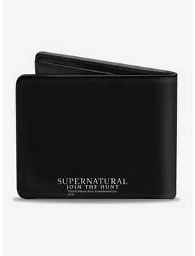 Supernatural Winchester Logo Saving People Hunting Things Bi-Fold Wallet, , hi-res